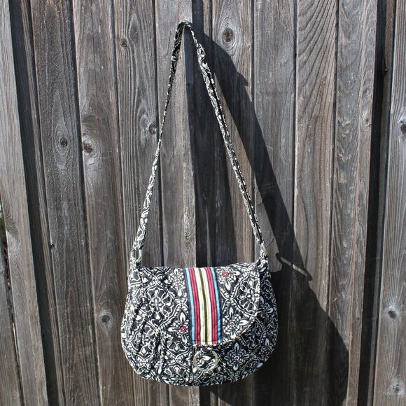 Vera Bradley Barcelona Saddle Bag - Picture 9 of 9